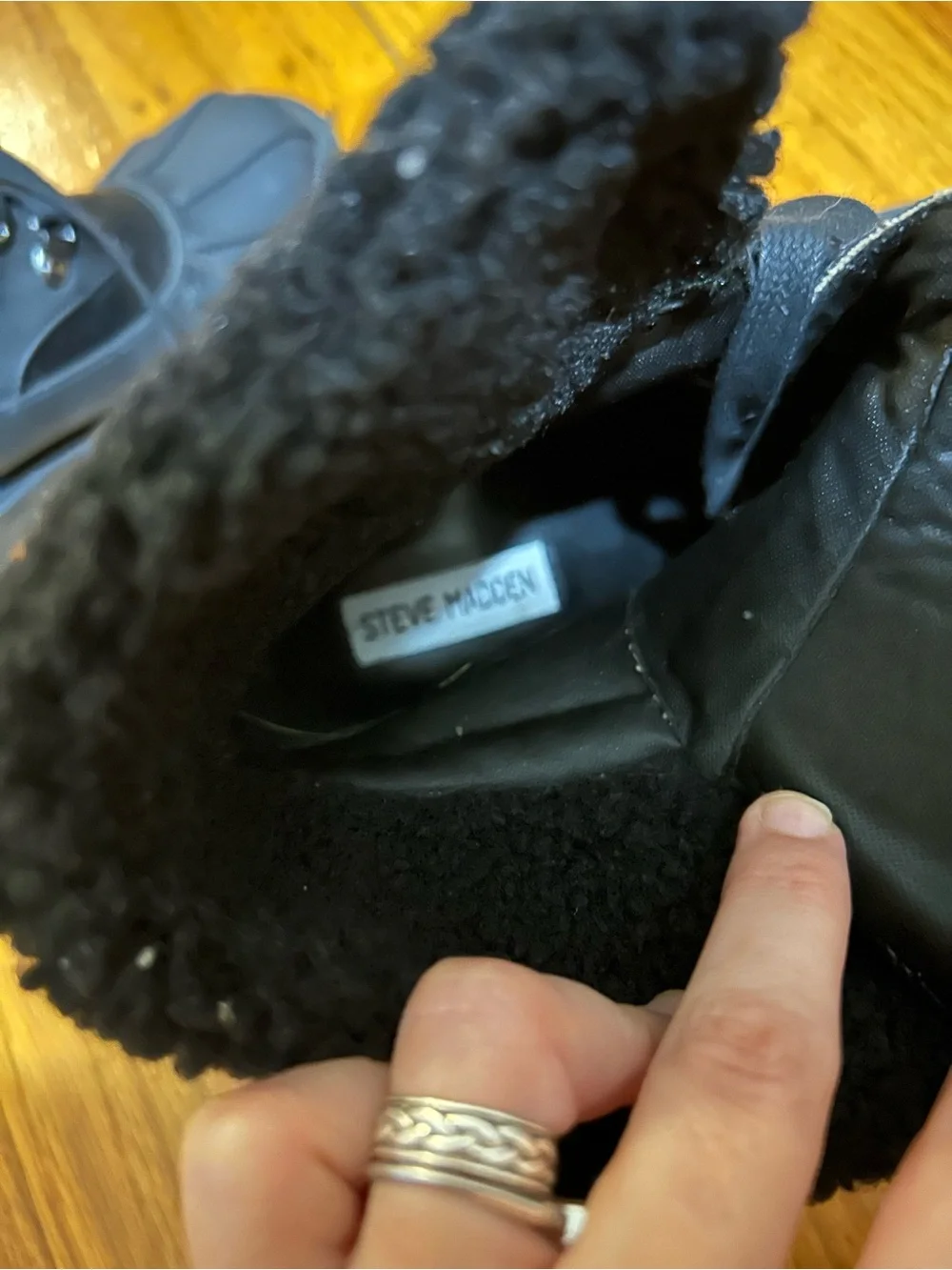 Steve Madden Northern Women's Winter Boots Black Sizes 8